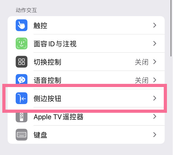 沙坪坝苹果14维修店分享iPhone14 Plus侧键双击下载功能关闭方法 