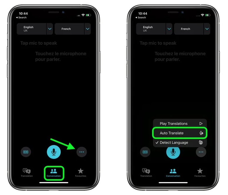 沙坪坝苹果手机维修分享iOS 15 “翻译” App 新改进 