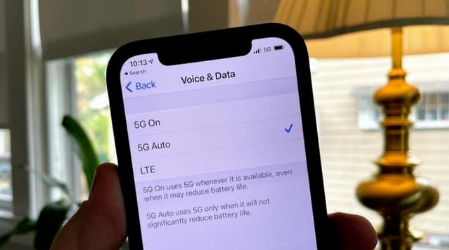 沙坪坝苹果手机维修分享iPhone 12如何打开或关闭5G网络 
